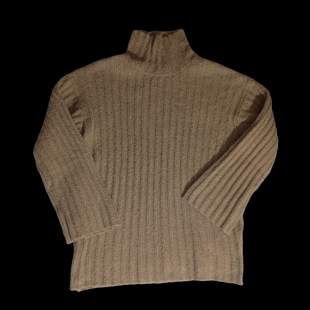 Universal Thread Women’s XS Mock Neck Knit Sweater Brown Casual Cozy Fall Winter